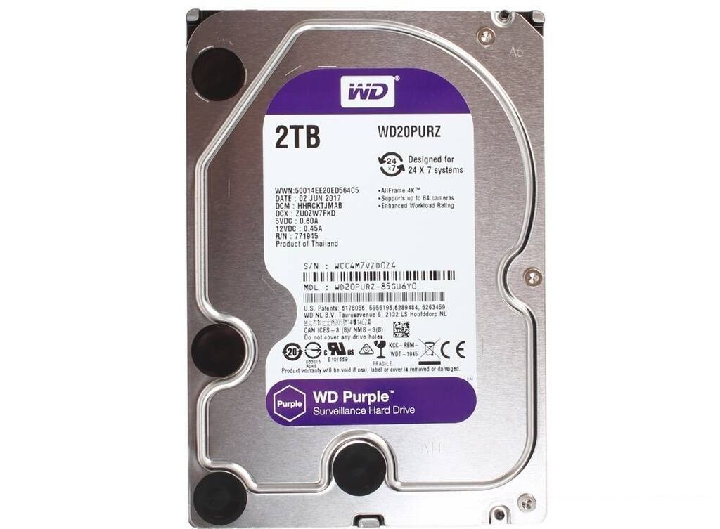 Digital wd. Жесткий диск Western Digital WD Purple 2 TB. Жесткий диск Western Digital WD Purple 5 TB. HDD Western Digital Purple 2tb 3.5