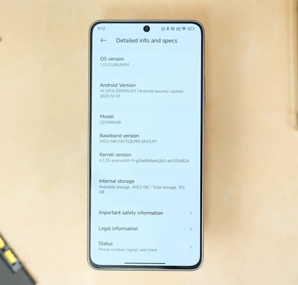 Poco X6 Pro 5G, Б/у, 512 ГБ, цвет - Белый, 2 SIM — фото 4