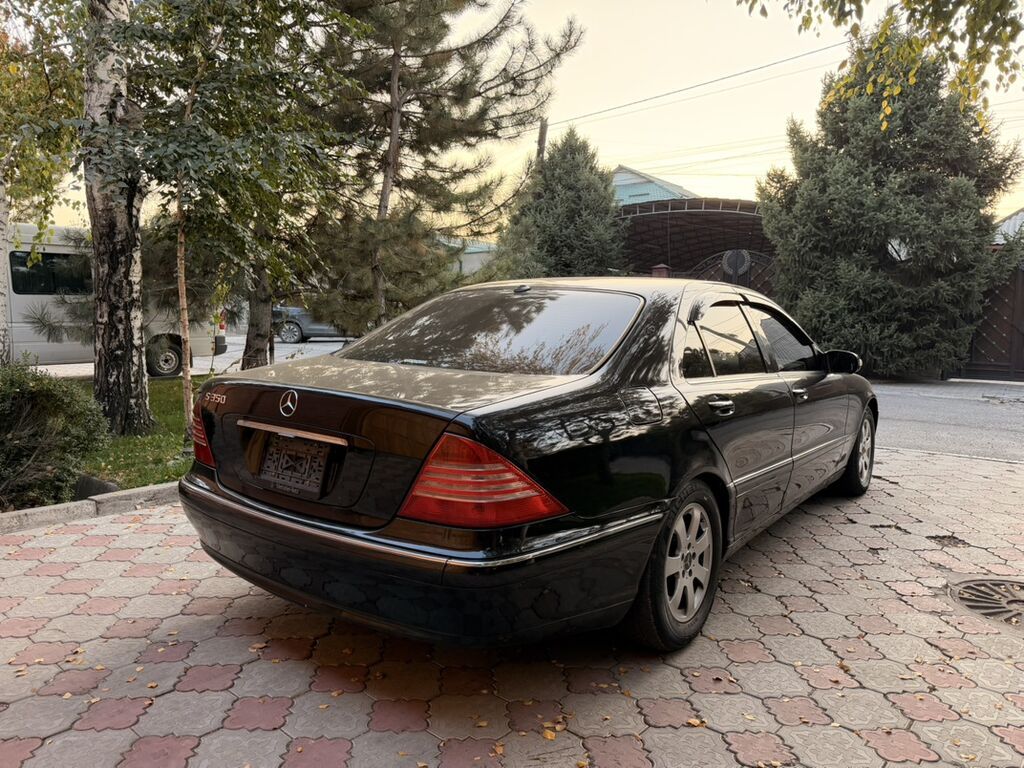 Mercedes-Benz S-Class: 2003 г., 3.5 л, Автомат, Бензин, Седан: фото 4