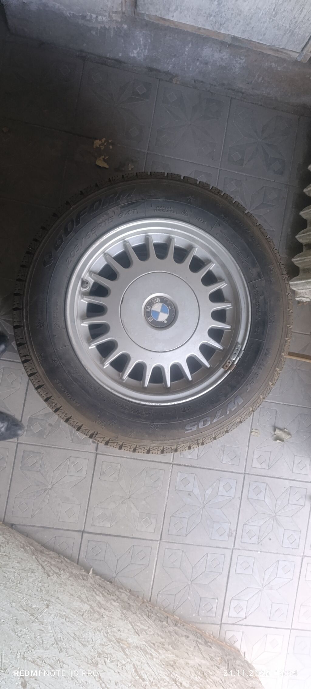 Колеса в сборе 205 / 65 / R 15, Зима, Новый, Комплект, Легковые, Литые, отверстий - 5: фото 2