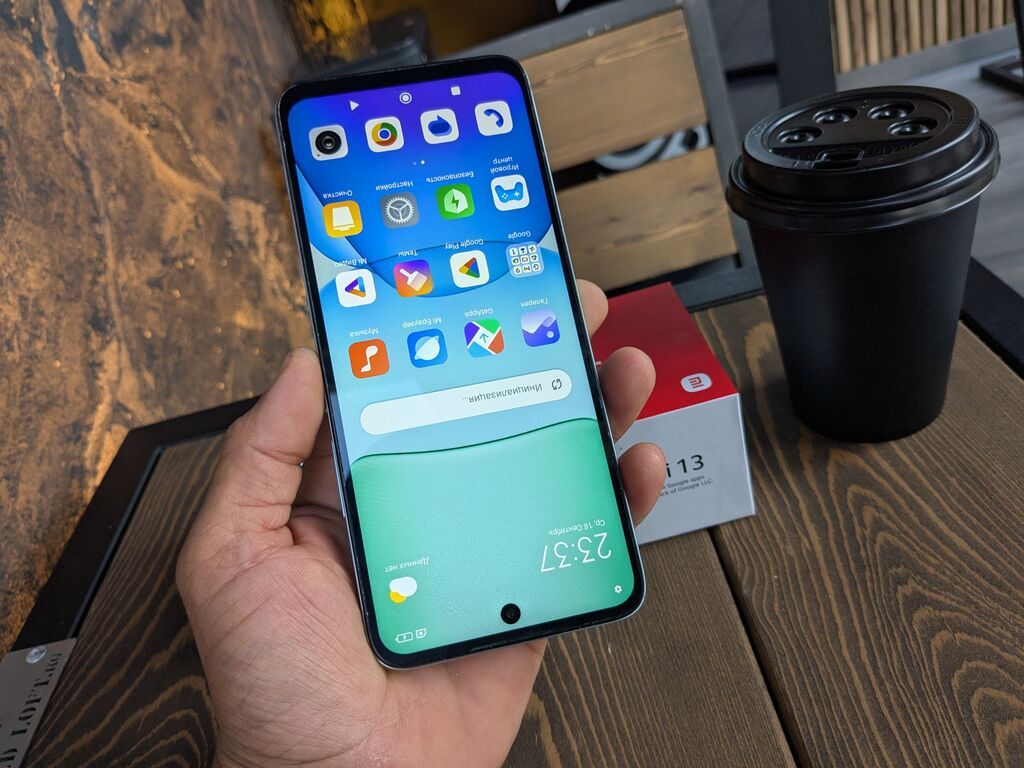 Redmi, Redmi 13, Б/у, 256 ГБ, цвет - Голубой, 1 SIM, 2 SIM: фото 4