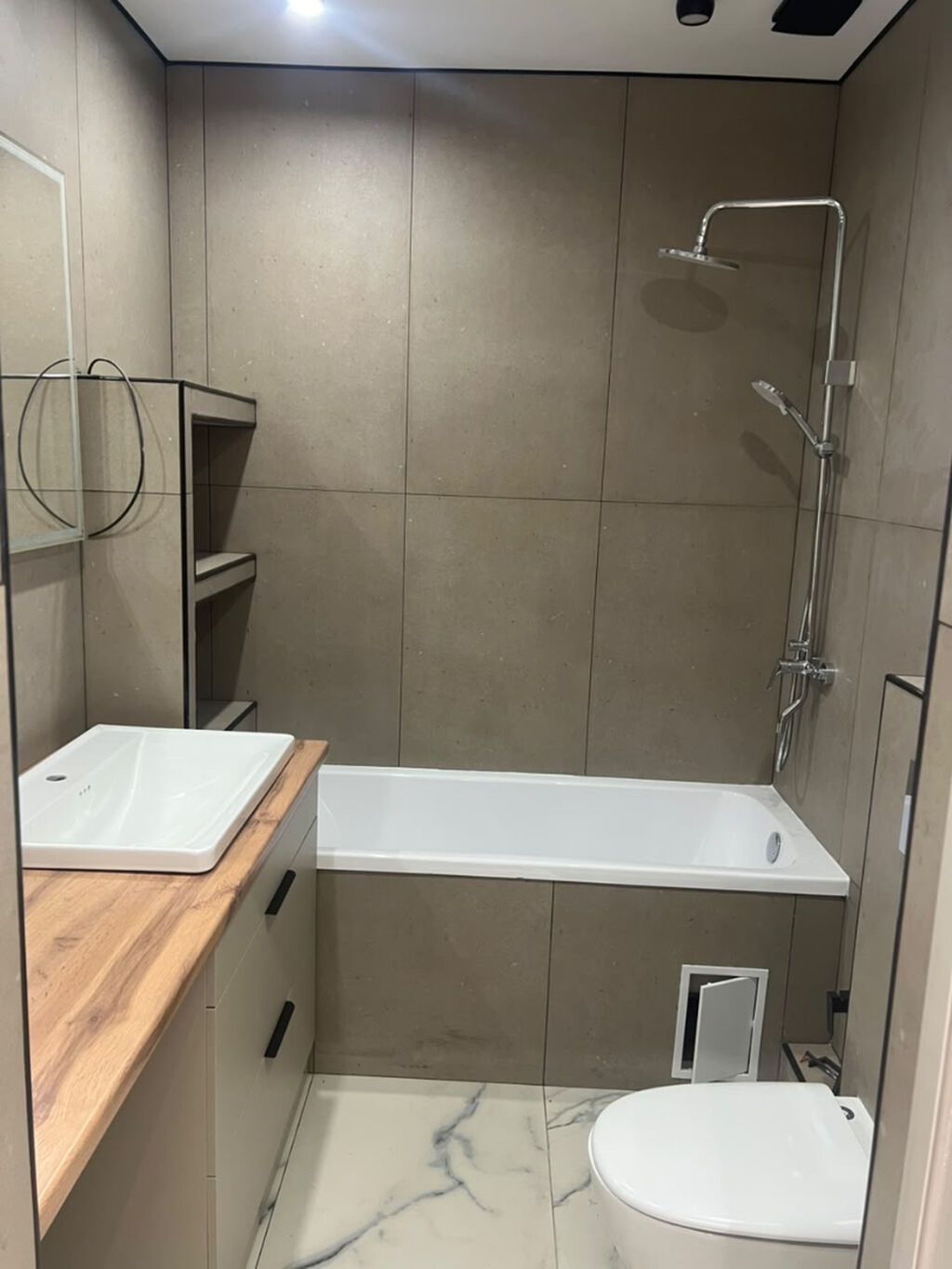 2 комнаты, 69 м², Асанбай мкр Элитка, 6 этаж, Дизайнерский ремонт: фото 4