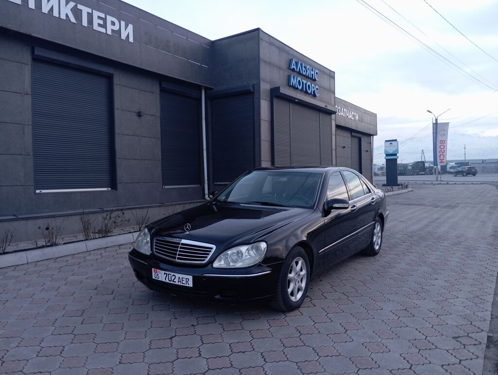 Mercedes-Benz S-Class: 2001 г., 4.3 л, Автомат, Бензин, Седан: фото 3