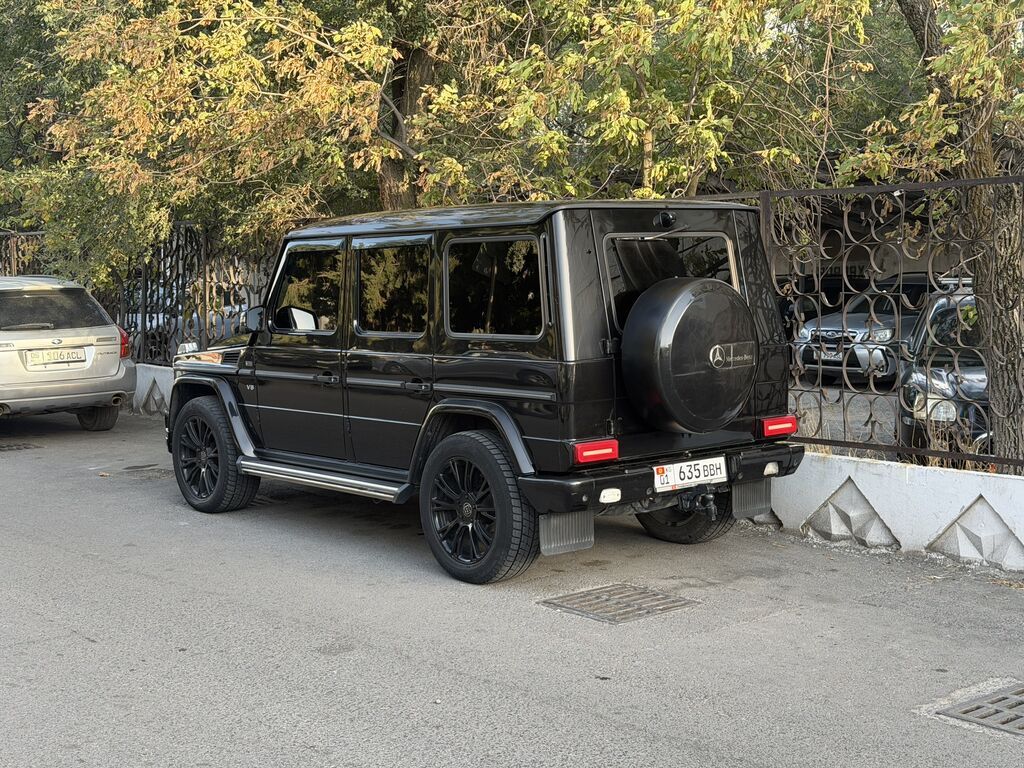 Mercedes-Benz G-Class: 2001 г., 5 л, Автомат, Газ, Внедорожник: фото 4