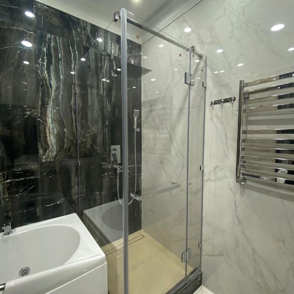 Установка и гарантия на душевые кабины - 91 фото