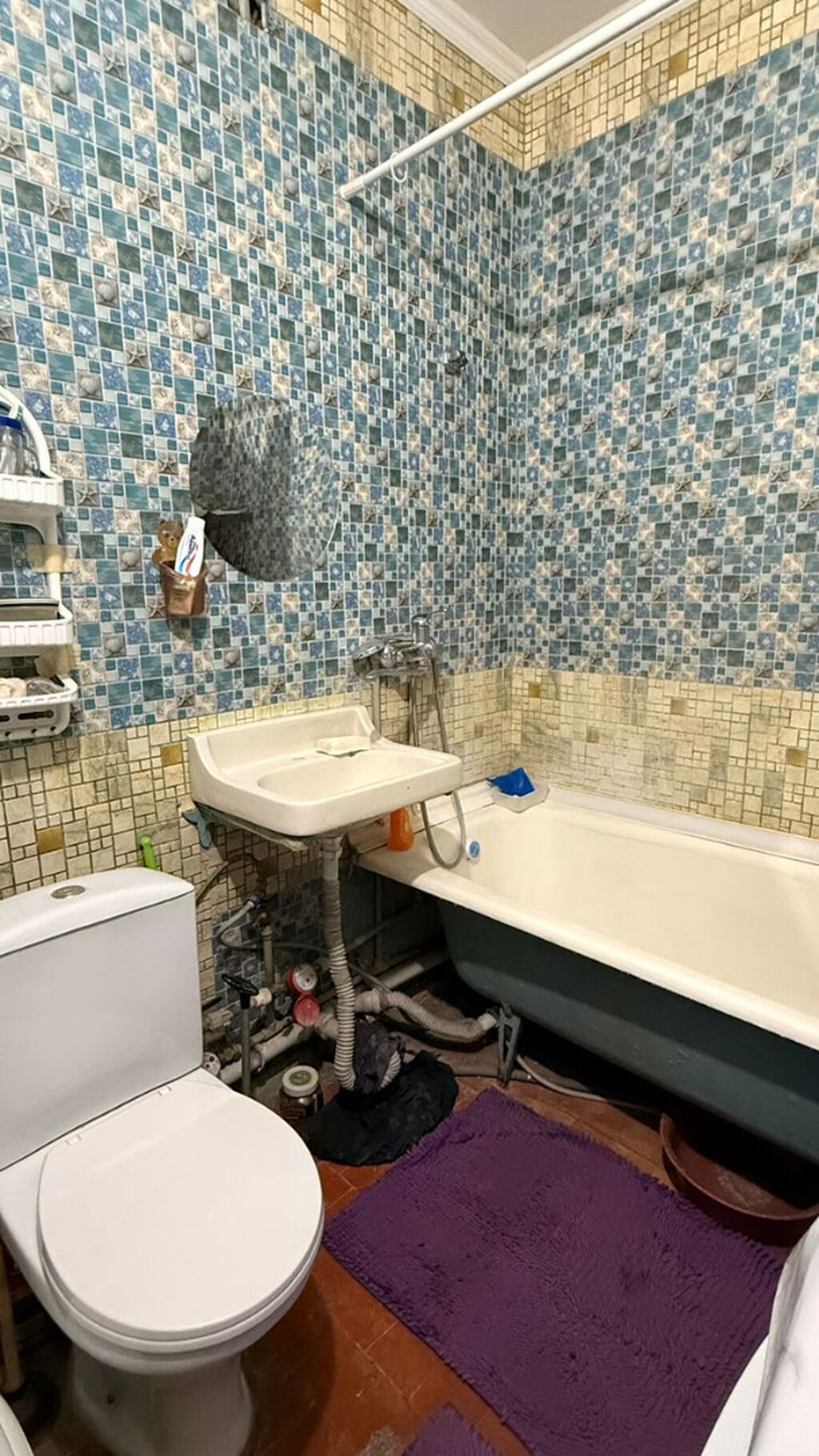1 комната, 35 м², Аламедин-1 мкр 105 серия, 8 этаж, Косметический ремонт: фото 7