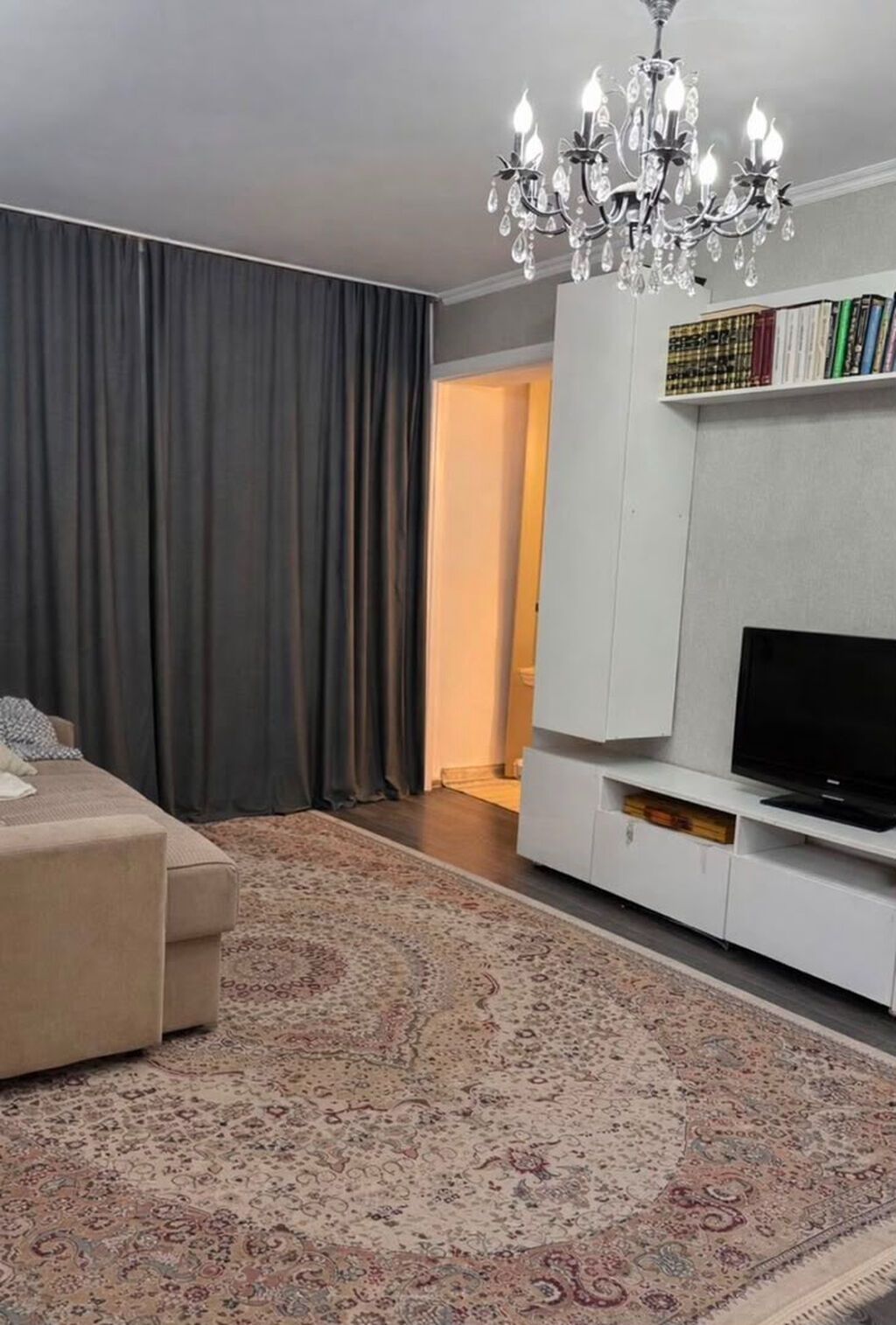 3 комнаты, 52 м², Пишпек Индивидуалка, 1 этаж, Дизайнерский ремонт: фото 5