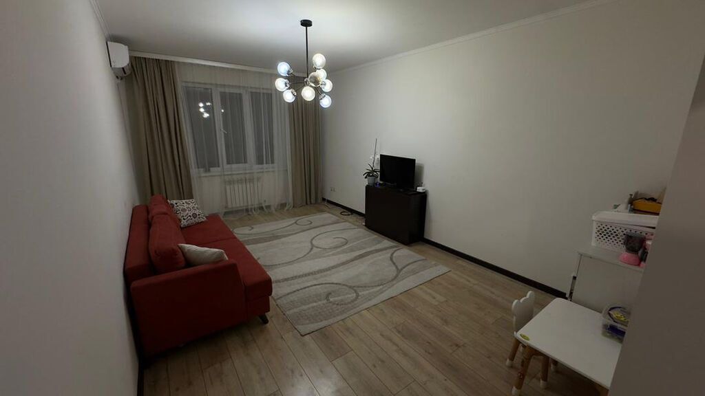2 комнаты, 68 м², Аламедин-1 мкр Элитка, 2 этаж, Евроремонт: фото 2