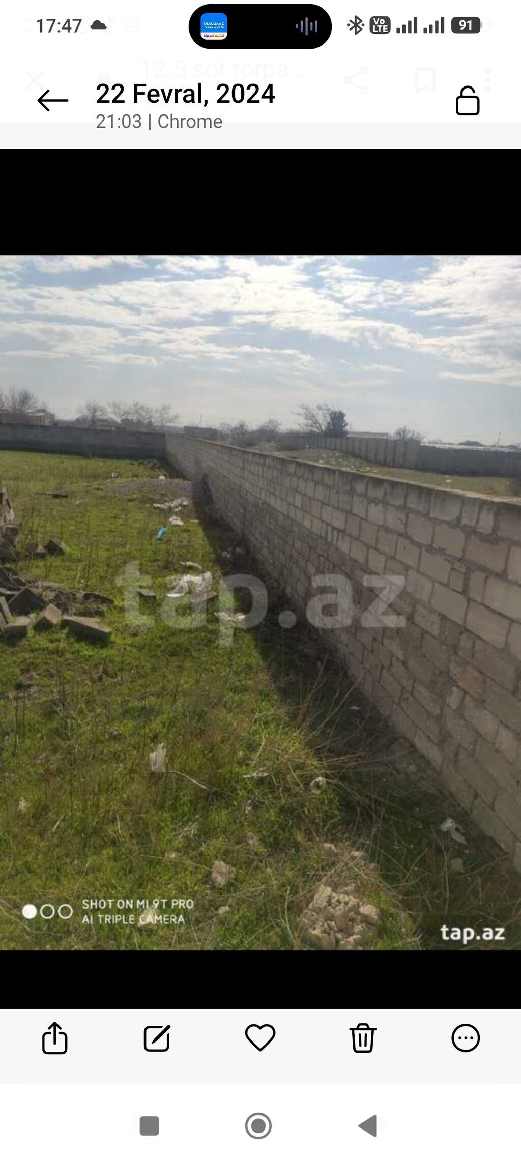 125 sot, Tikinti, Maklerlər narahat etməsin, Bələdiyyə