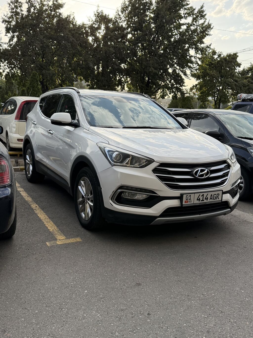 Hyundai Santa Fe: 2015 г., 2 л, Автомат, Дизель, Внедорожник: фото 2