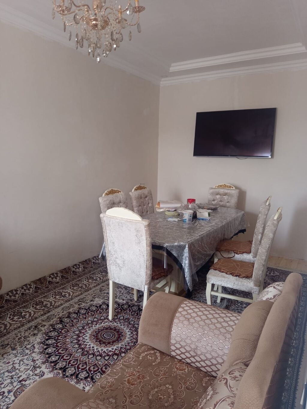 3 otaqlı, 80 kv. m, Kredit var, Orta təmir