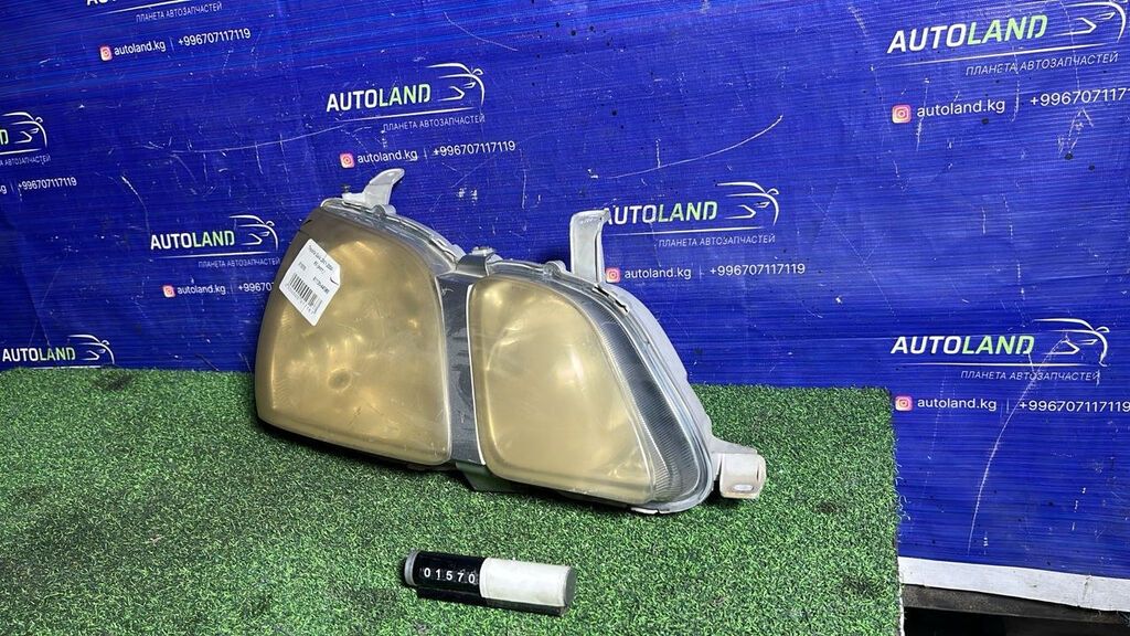 Передняя правая фара Toyota 2001 г., Б/у, Оригинал, Япония: фото 4