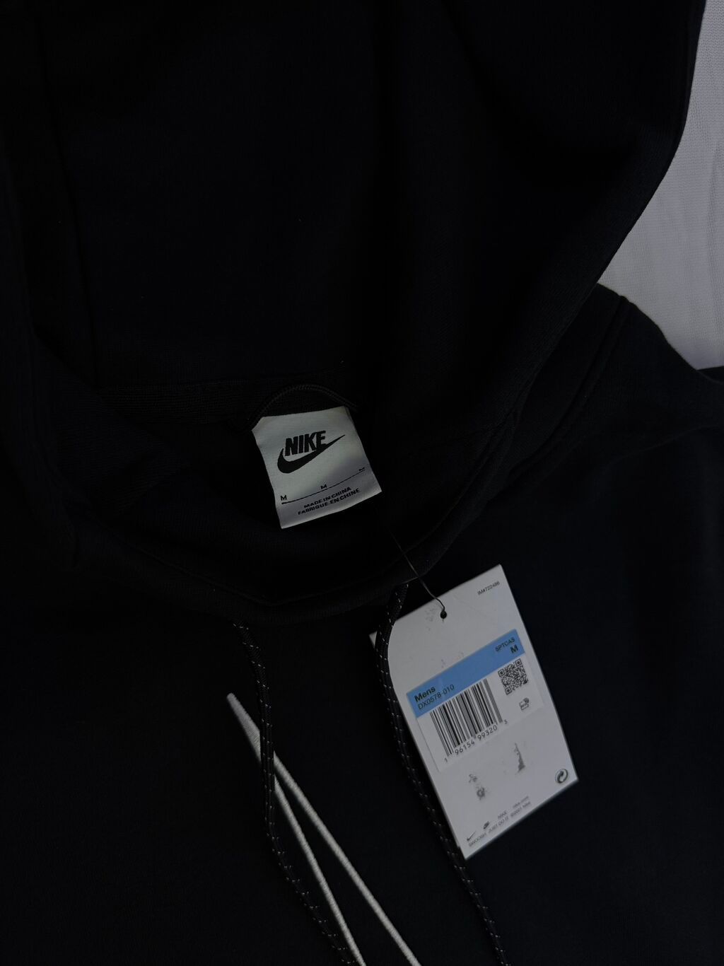 Мужская толстовка, M, Nike, Новый, цвет - Черный, Самовывоз: фото 2
