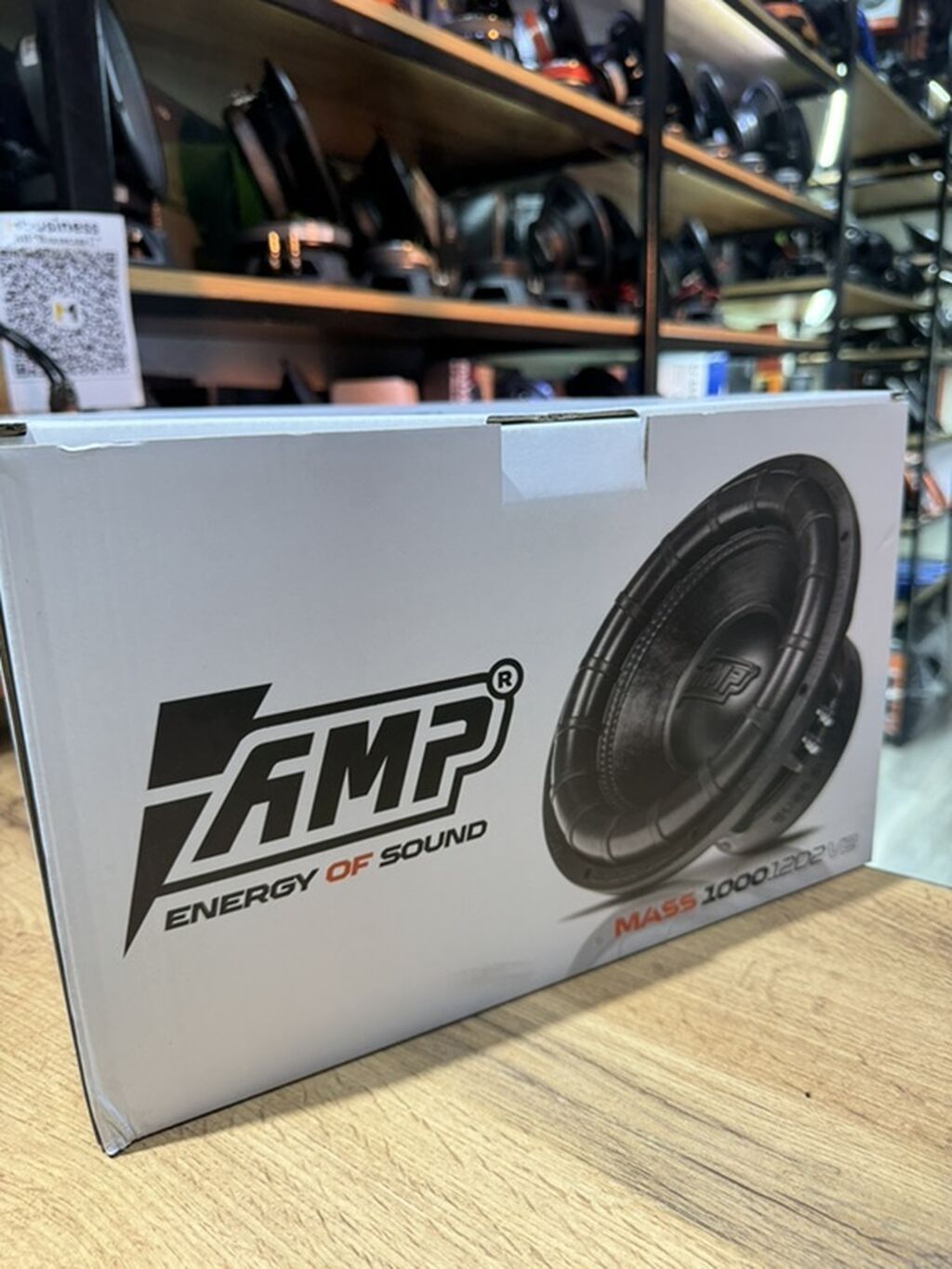 Комплект автозвука AMP BASS Состав набора: - Сабвуфер AMP — 1000 W: фото 6