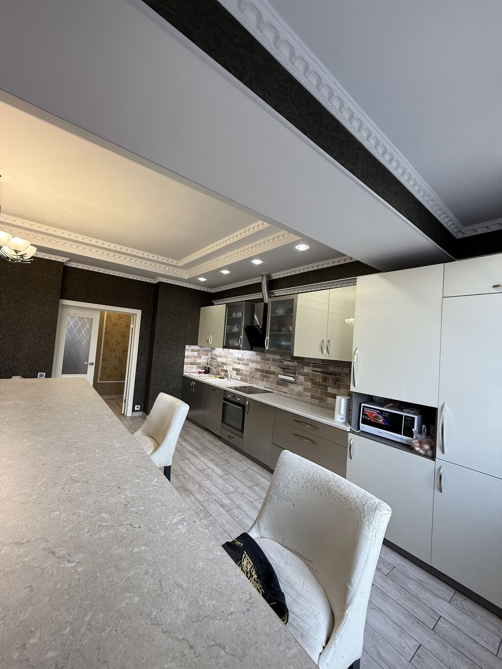 3 комнаты, 105 м², Кожомкул стадион Элитка, 15 этаж, Евроремонт: фото 4