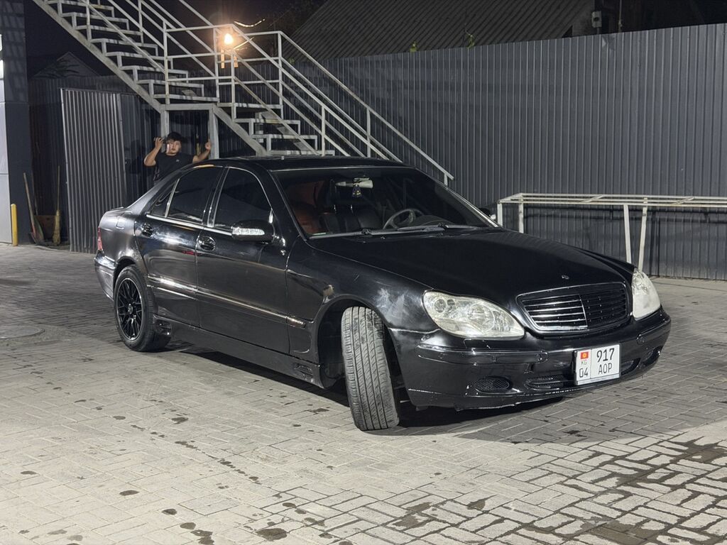 Mercedes-Benz S-Class: 2000 г., 5 л, Автомат, Бензин, Седан: фото 3