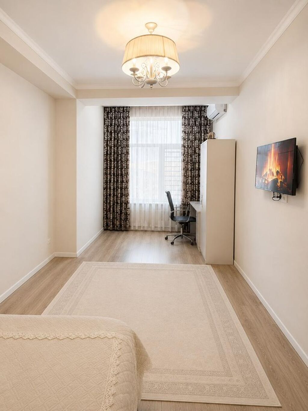 2 комнаты, 75 м², Ала-Арча ТРЦ Элитка, 9 этаж, Евроремонт: фото 3