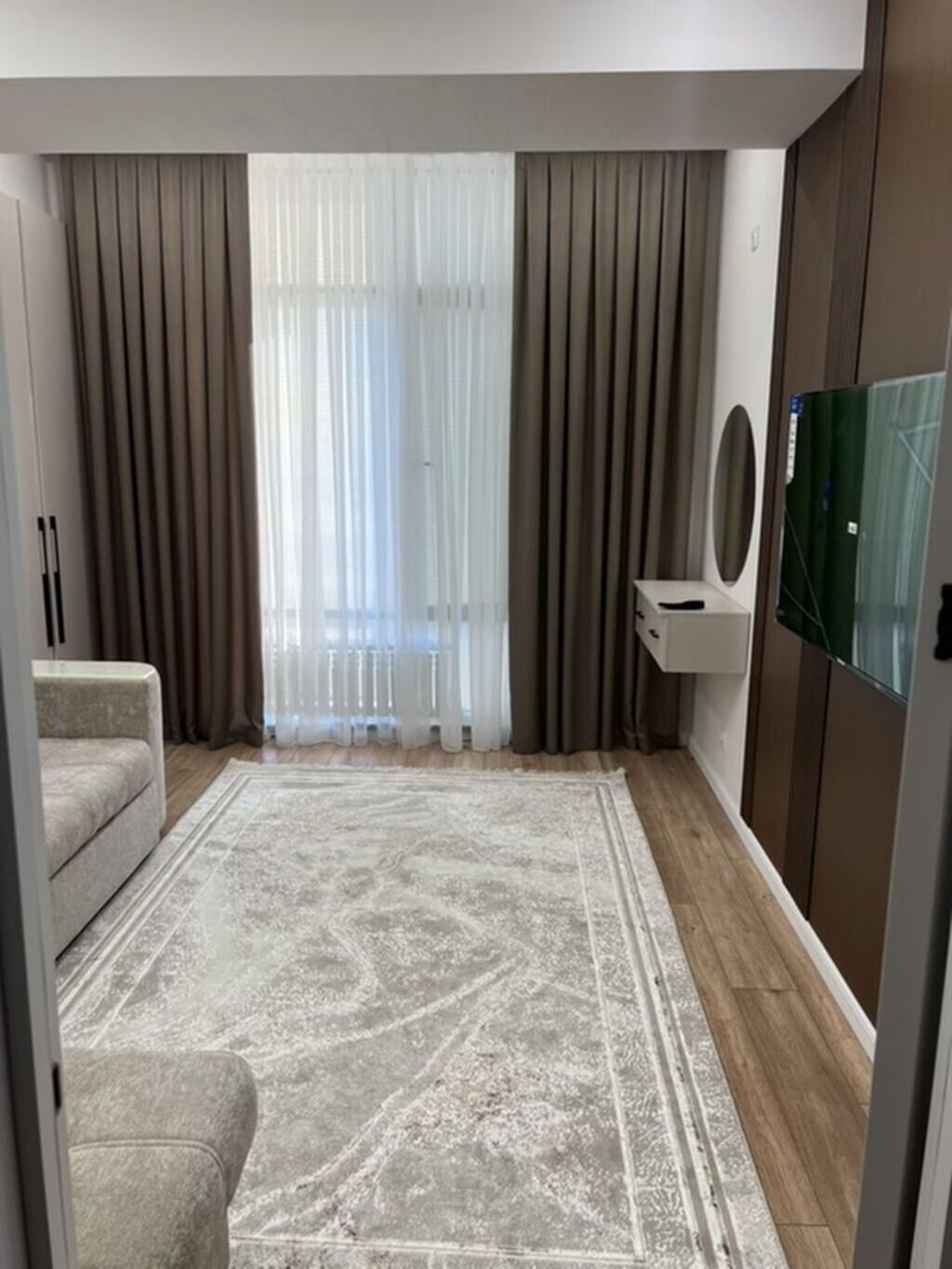 1 комната, 38 м², Асанбай мкр Элитка, 3 этаж, Дизайнерский ремонт: фото 7