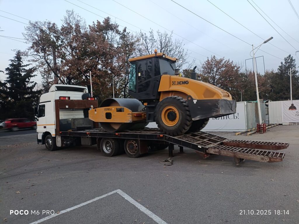 Услуга катка XCMG XS163 - Вибрационный грунтовый каток 16-тонного: фото 4