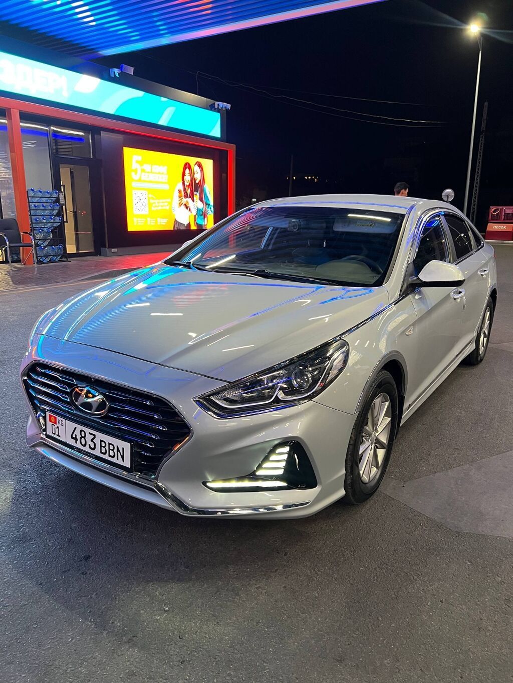Hyundai Sonata: 2018 г., 2 л, Автомат, Газ, Седан: фото 4