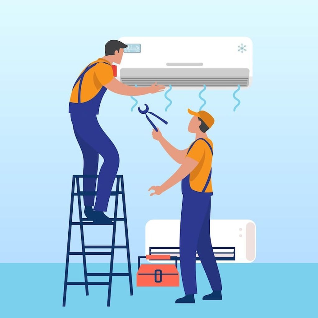 Split kondisionerlərin təmiri və quraşdırılması - 2