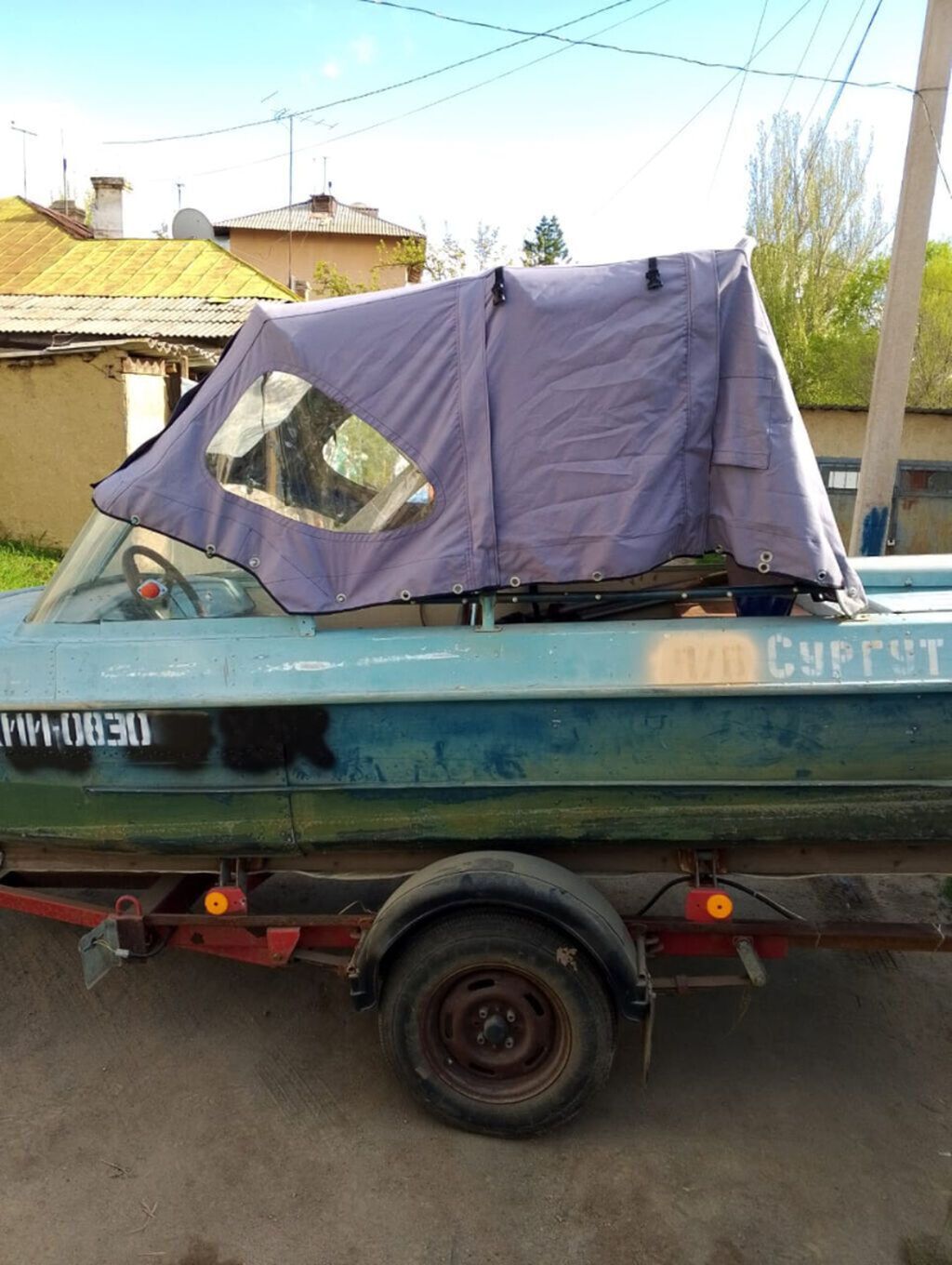 Продаю лодку ОБЬ -3 . Сосотяние отличное. В комплекте — фото 2