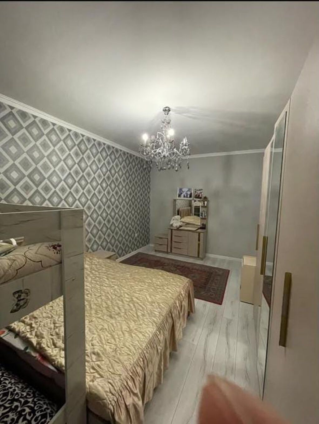 3 комнаты, 79 м², Учкун мкр Индивидуалка, 6 этаж, Косметический ремонт: фото 2