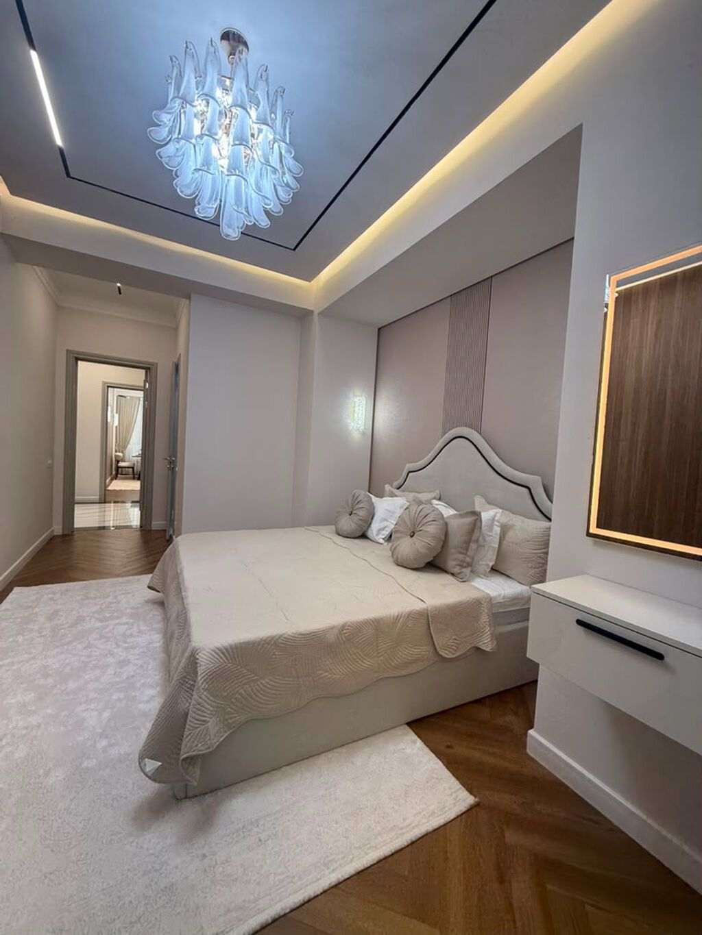 2 комнаты, 80 м², Асанбай мкр Элитка, 11 этаж, Евроремонт: фото 5
