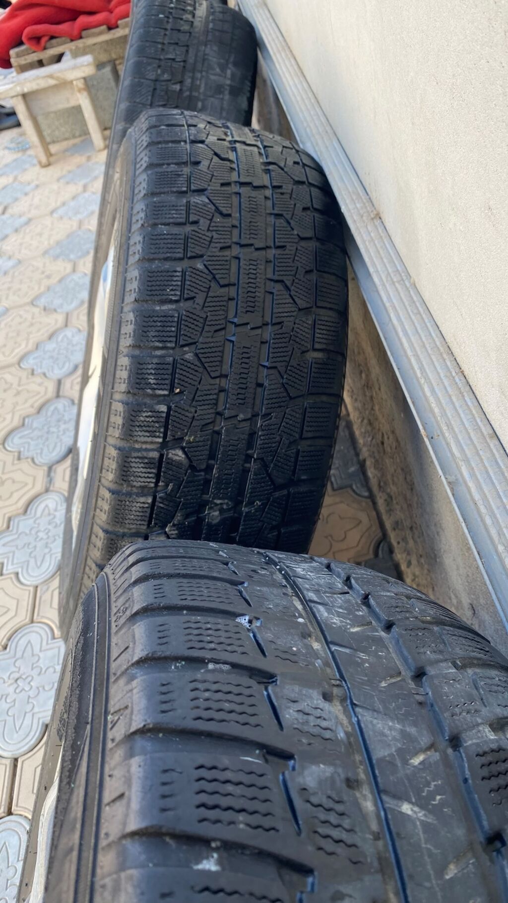 Комплект из 4 колес Honda: литые диски + зимние шины. - Диски: фото 4