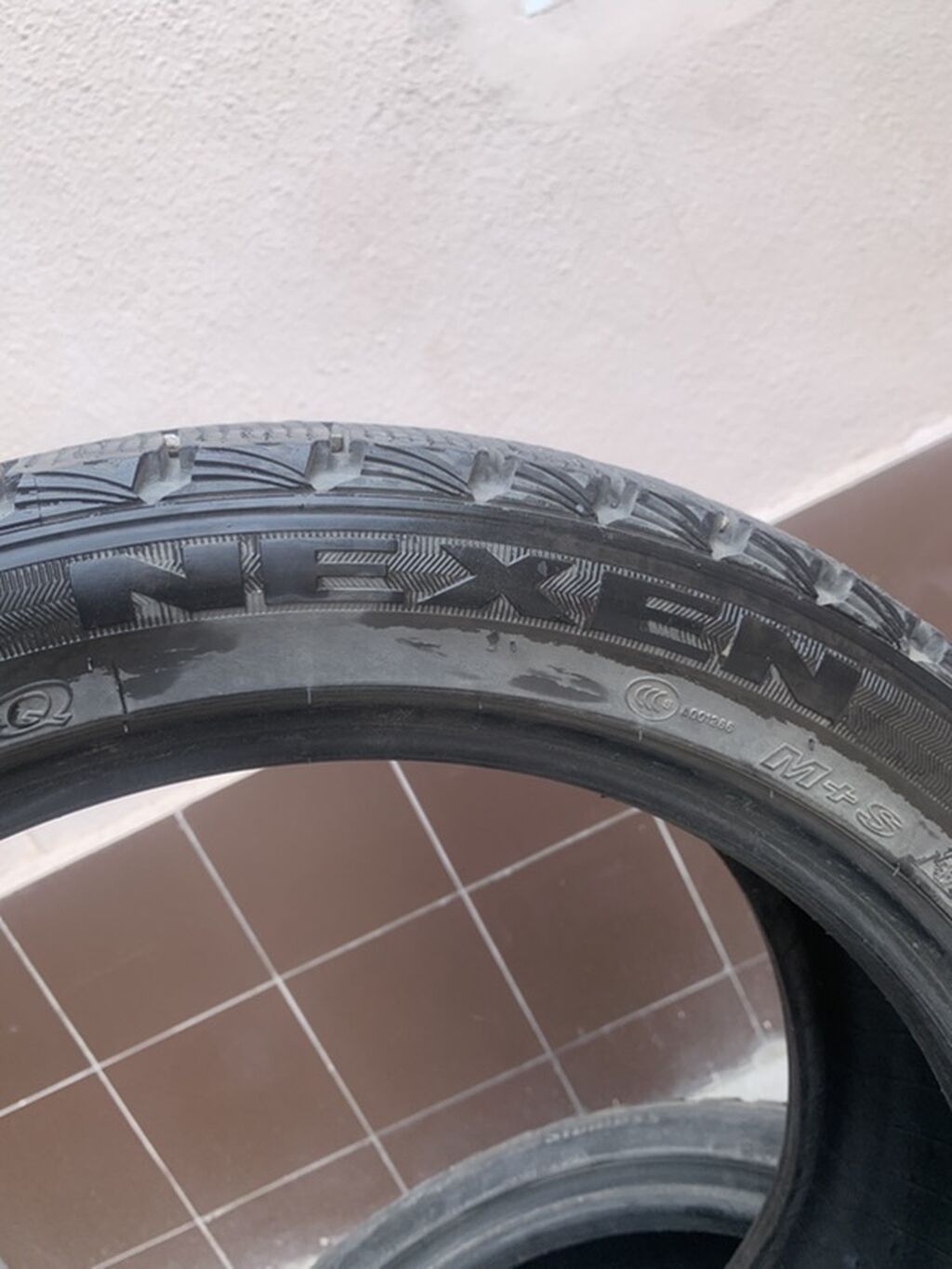 Шины 215 / 45 / R 17, Зима, Б/у, Комплект, Легковые, Nexen: фото 3