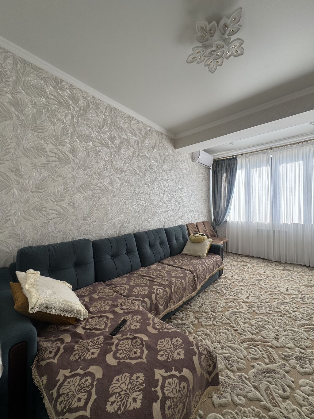 2 комнаты, 60 м², Верхний Джал Элитка, 10 этаж, Евроремонт: фото 3