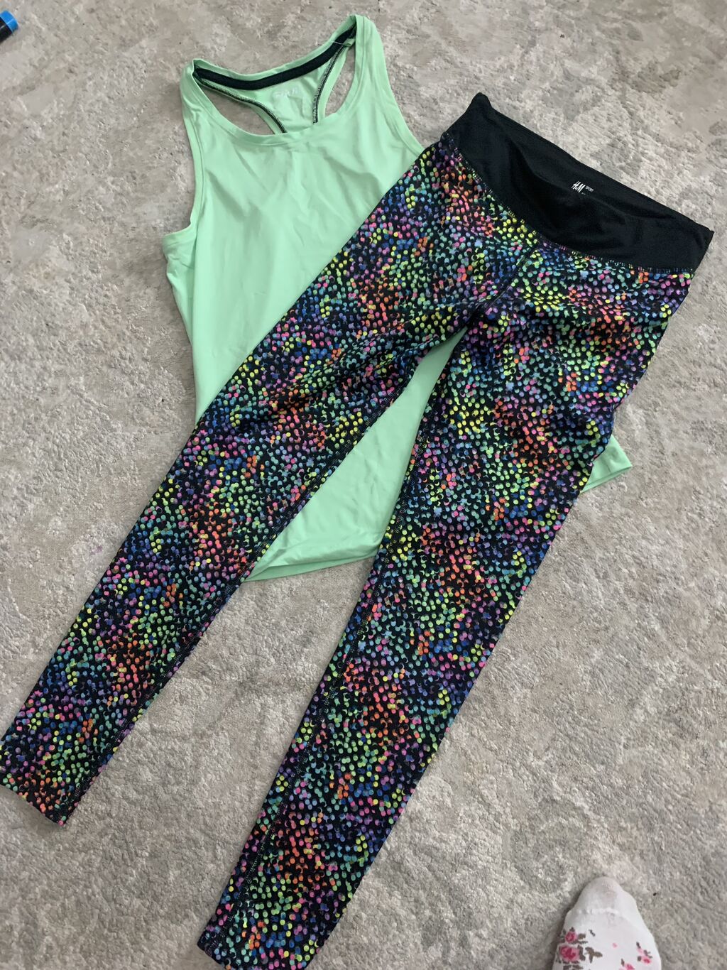 Lululemon Rainbow Reflective Speed Tights