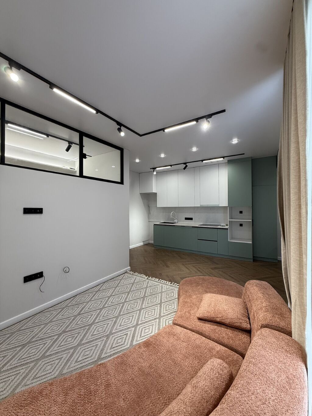 3 комнаты, 82 м², Асанбай мкр Элитка, 11 этаж, Дизайнерский ремонт: фото 5