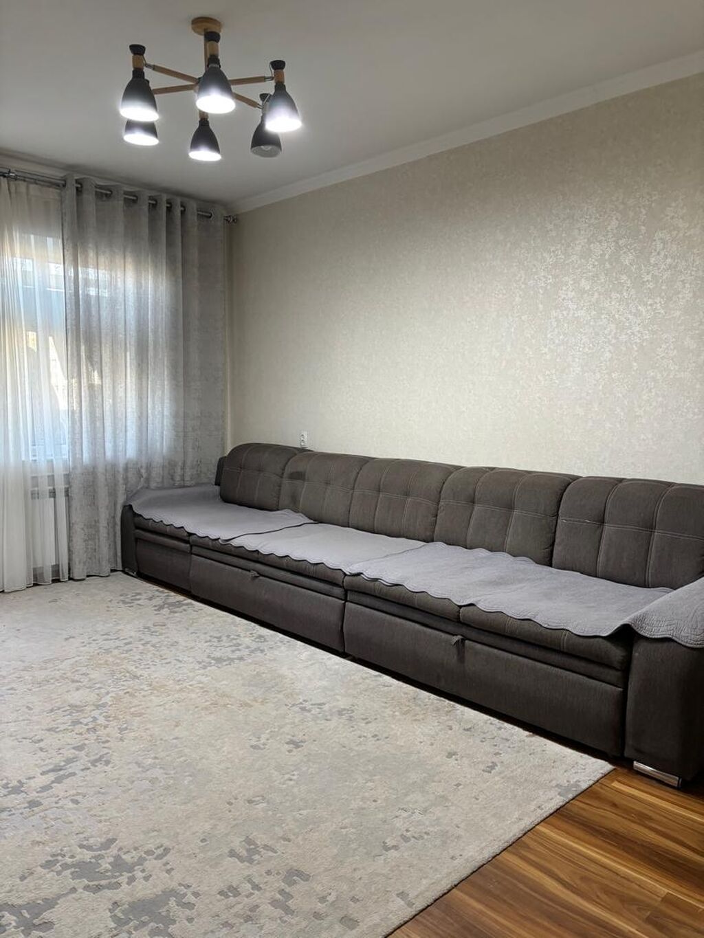 3 комнаты, 63 м², 7 мкр 106 серия, 8 этаж, Евроремонт: фото 2