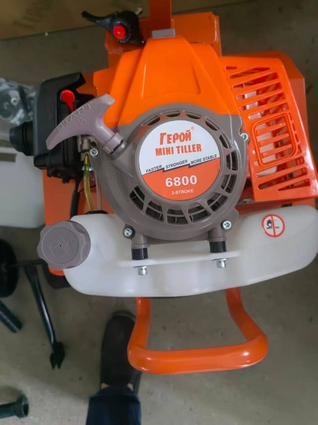 Мото бур Герой MINI TILLER 6800 (2-тактный) Основные