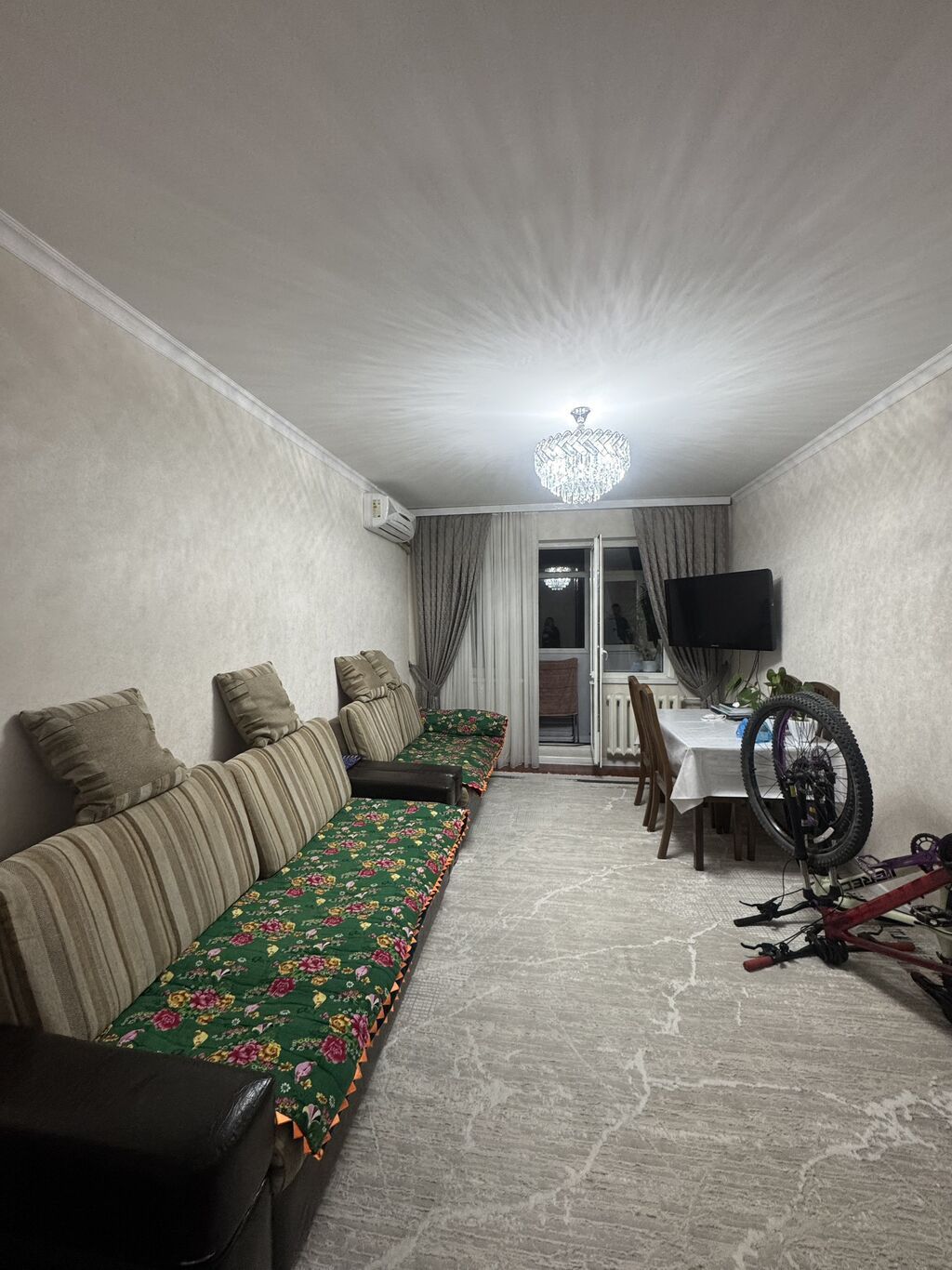 3 комнаты, 60 м², 4 мкр 104 серия, 3 этаж, Евроремонт: фото 2