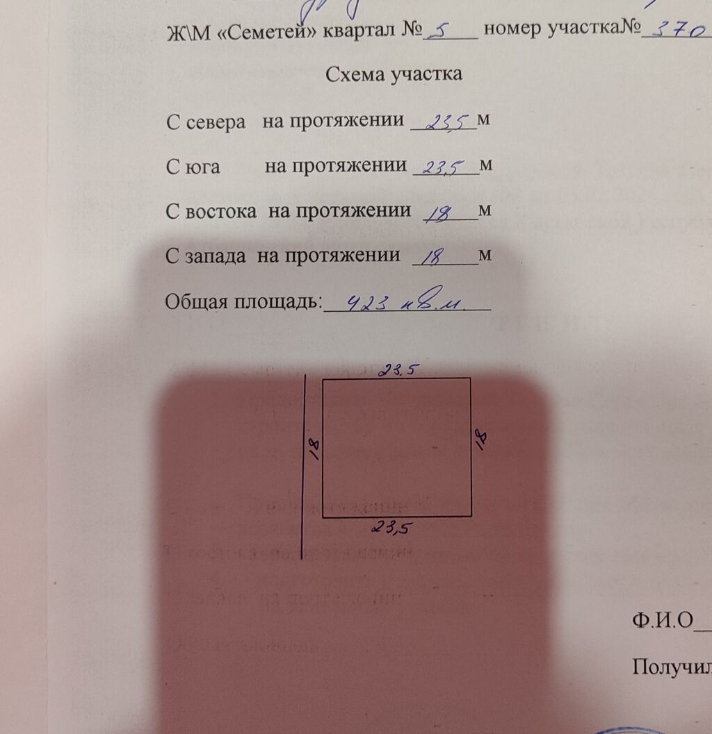 4 соток, Для строительства, Красная книга