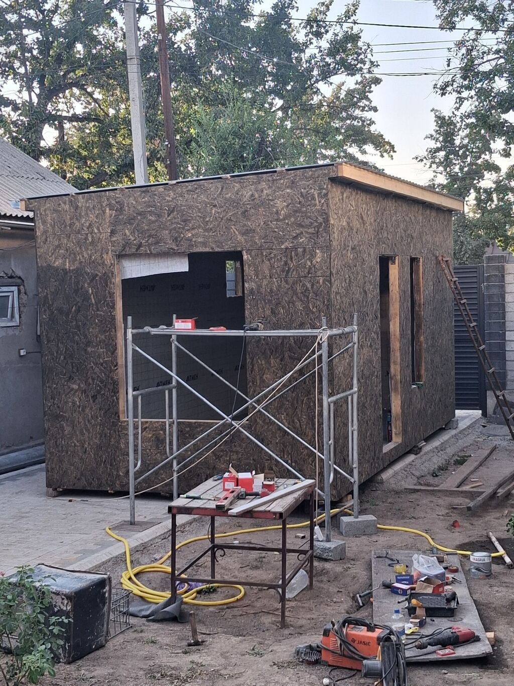 Каркасно-модульное помещение 6×3 м на металлическом основании. В: фото 4