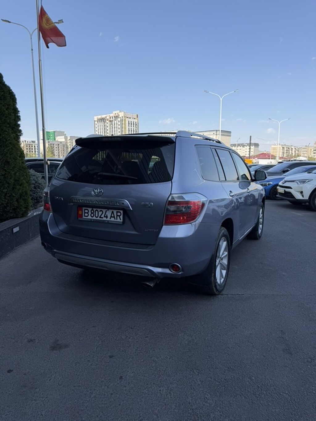 Toyota Highlander: 2008 г., 3.3 л, Автомат, Гибрид, Кроссовер: фото 7