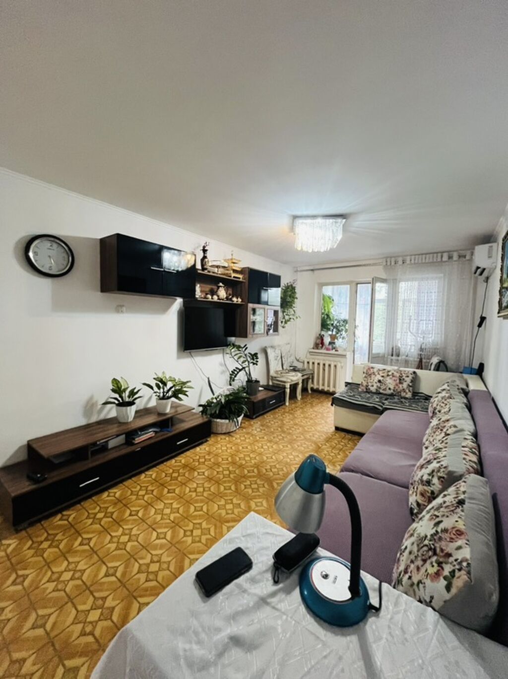 3 комнаты, 60 м², Аламедин-1 мкр 104 серия, 3 этаж, Косметический ремонт: фото 1