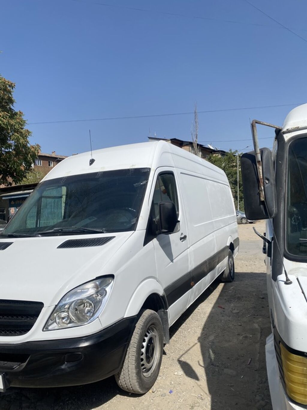Mercedes-Benz Sprinter, белый фургон высокой и удлинённой версии: фото 2