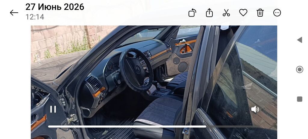 Mercedes-Benz S-Class: 1992 г., 3.2 л, Автомат, Бензин, Седан: фото 4