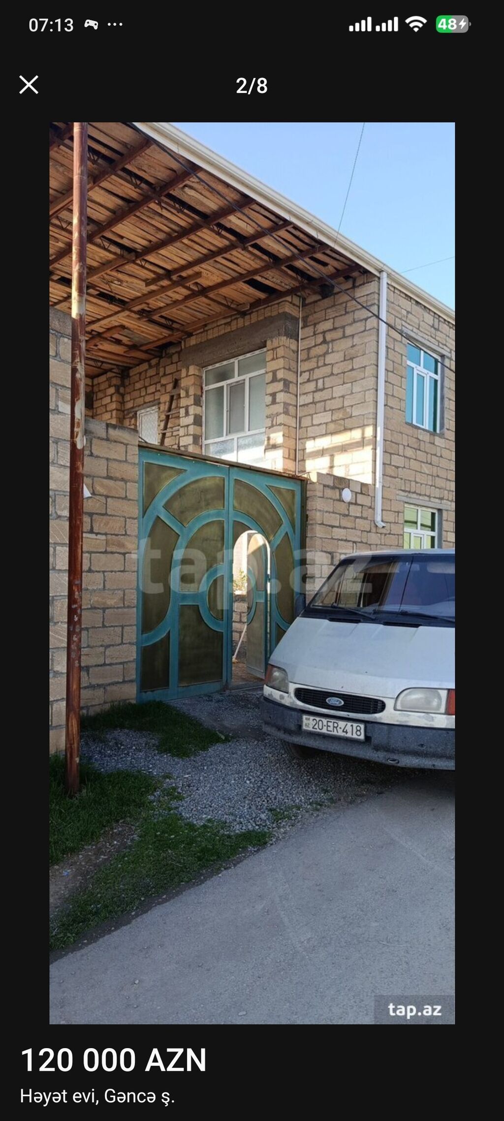 6 otaqlı, 160 kv. m, Kredit yoxdur, Orta təmir