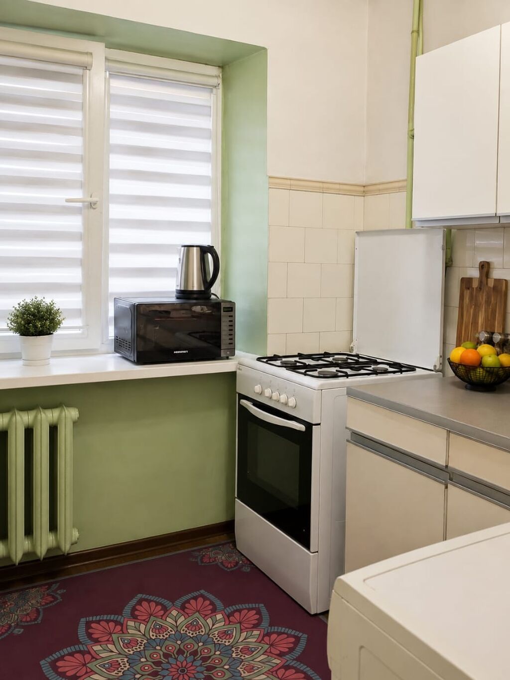 2 комнаты, 41 м², Бишкек Парк ТРЦ 104 серия, 3 этаж, Старый ремонт: фото 2