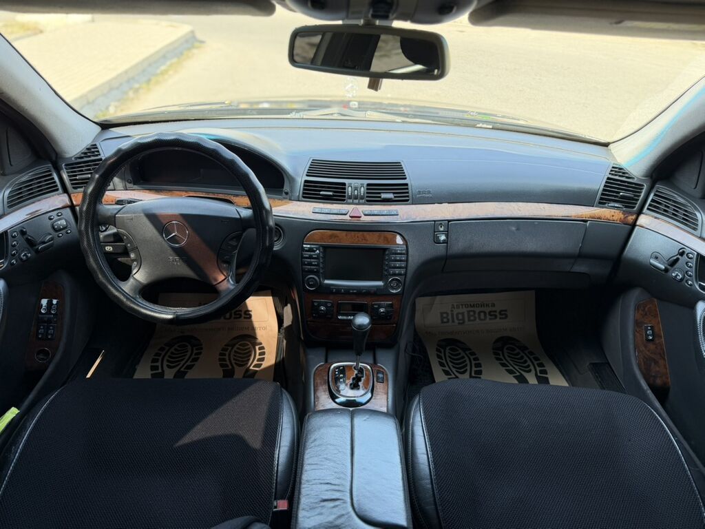 Mercedes-Benz S-Class: 2003 г., 3.7 л, Автомат, Бензин, Седан: фото 6