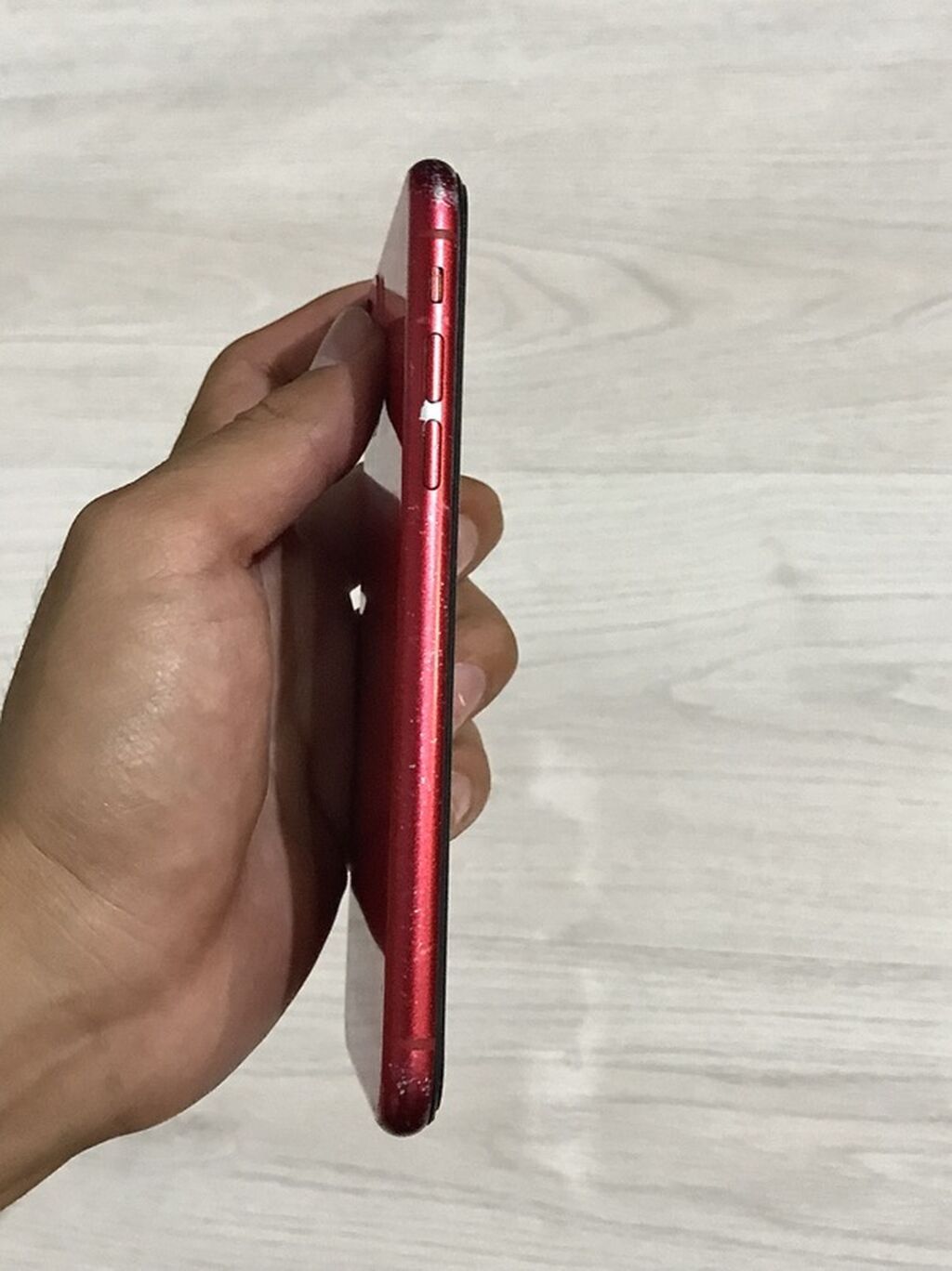 IPhone 11, Б/у, 64 ГБ, Красный, Защитное стекло, Чехол, 100 %: фото 6