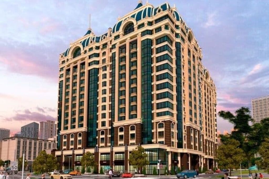 1 комната, 57 м², Ак-Кеме Элитка, 14 этаж, ПСО (под самоотделку): фото 2