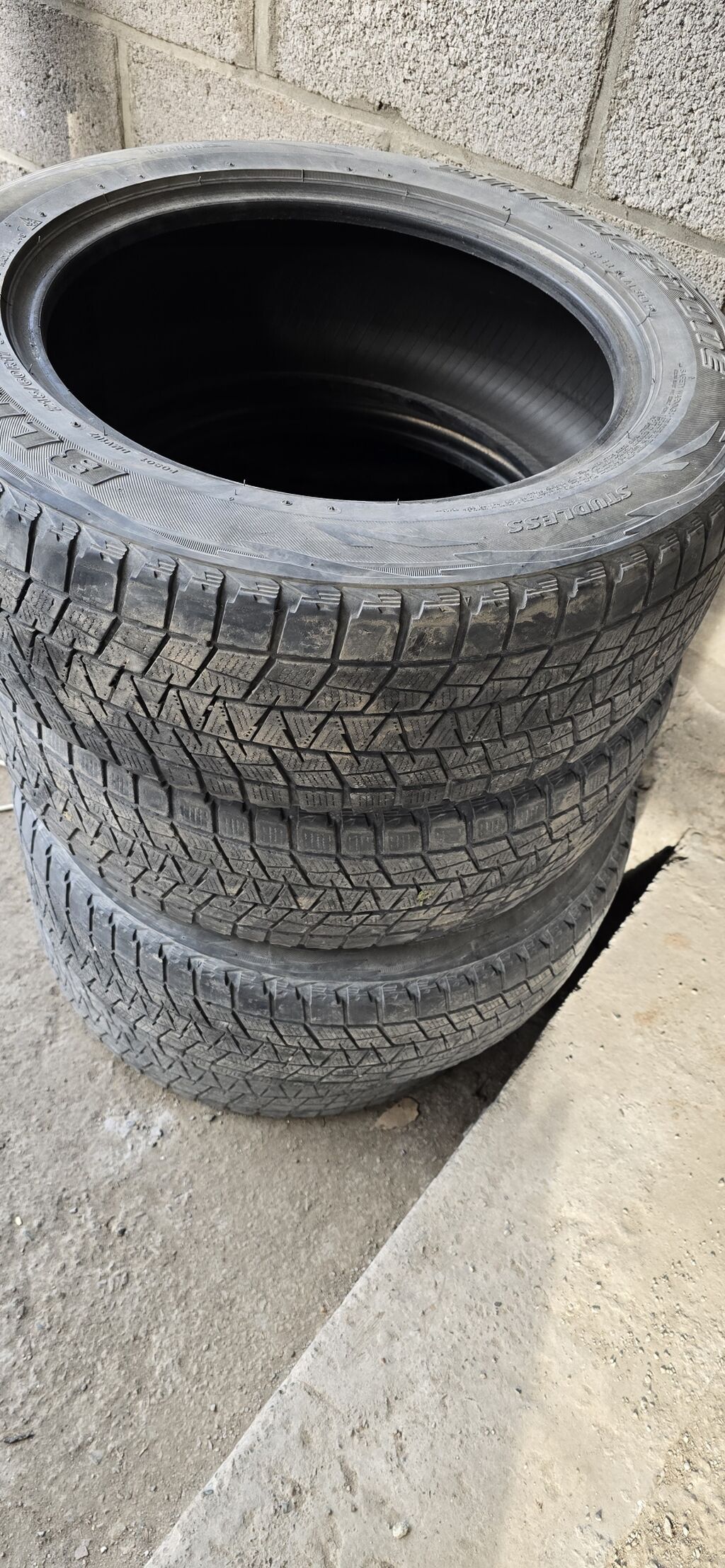Шины 215 / 60 / R 17, Зима, Б/у, Комплект, Легковые, Япония, Bridgestone: фото 2