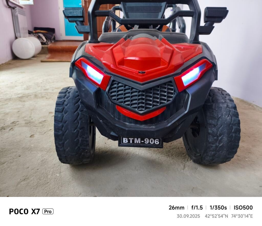 Детский электромобиль-вездеход BTM-906, б/у: фото 3