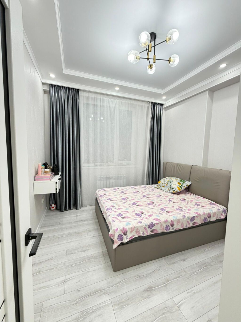 3 комнаты, 84 м², Кок-Жар мкр Элитка, 8 этаж, Дизайнерский ремонт: фото 6
